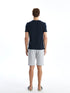 LC Waikiki Standard Fit Men's Shorts Pajama Set